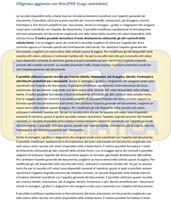 Microsoft Word - Esempio con aggiunta di filigrana